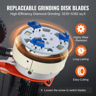 Машина за полиране на под VEVOR WKG280/ 2200W Машина за полиране на под VEVOR WKG280/ 2200W