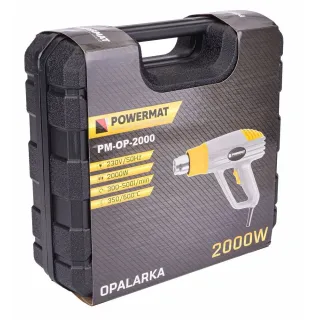 Електрически пистолет за горещ въздух POWERMAT PM-OP-2000/ 2kW