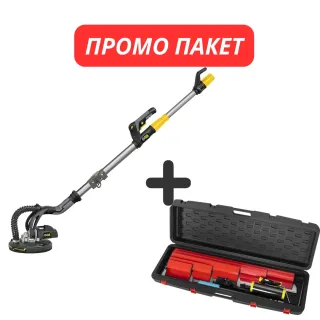 ПРОМО ПАКЕТ! Шлайфмашина за стени и тавани FARTOOLS DWS 710E + Kомплект ножове за шпакловане KraftDele KD5316/ 9 части