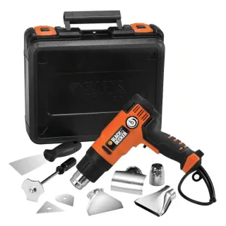 Пистолет за горещ въздух Black and Decker KX2200K/ 2000 W