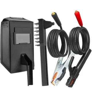 ПРОМО ПАКЕТ! Заваръчна маска STAHL The Welding Helmet -True Color DIN 9-13 + Инверторен заваръчен апарат KraftDele KD3430/ 330A