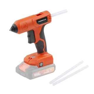 Акумулаторен пистолет за топло лепене Power Plus POWDP7052/ 20V