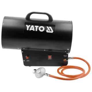 Газов калорифер Yato YT-99733/ 30kW/ 650 м³/ч/ с регулатор и маркуч Газов калорифер Yato YT-99733/ 30kW/ 650 м³/ч/ с регулатор и маркуч
