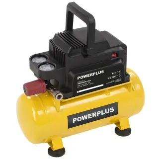 Компресор за въздух Power Plus POWX17215/ 750W/ 6л