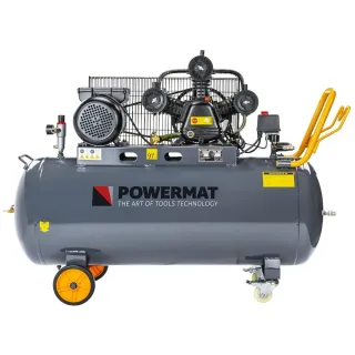 Маслен монофазен компресор Powermat PM-KO-200T-230V/ 3 kW/ 200 л
