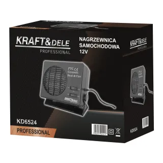 Автомобилен отоплител с вентилатор KraftDele KD6524/ 300W/ 12V Автомобилен отоплител с вентилатор KraftDele KD6524/ 300W/ 12V