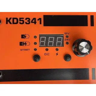 Зарядно устройство за акумулатори със стартова функция KraftDele KD5341/ 12/24V/ 20-500Ah/ 170A