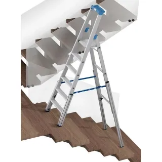 Едностранна телескопична стълба KRAUSE 134943 1x6