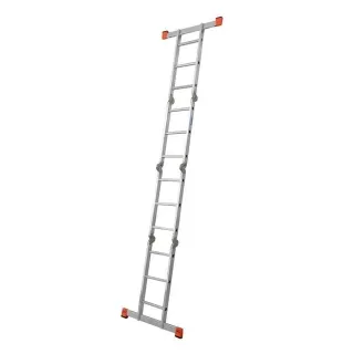 Алуминиева стълба с метална платформа KRAUSE MULTIMATIC 120687 4x3