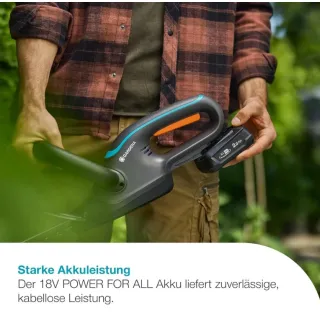 Акумулаторен храсторез GARDENA EASYCUT45/18V P4A Solo/ 18 V