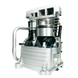 Бутален маслен компресор ELMAG MEISTER-H 715/14/90 D/ 400V/ 4kW/ 90л