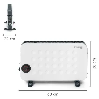 Конвектор TROTEC TCH 26 E/ с термостат/ 2kW