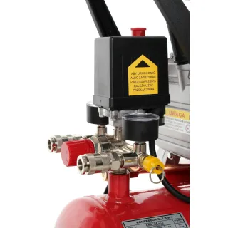 Компресор за въздух + пневматичен комплект KraftDele KD400-3/ 24л / 3.8к.с./ 2.8kW Компресор за въздух + пневматичен комплект KraftDele KD400-3/ 24л / 3.8к.с./ 2.8kW