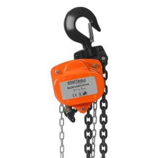 Ръчна верижна лебедка KraftDele KD3501/ 3 т