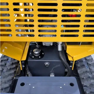 Верижен мини дъмпер с реверсивна кофа CIMEX WB-1200R/ 1200 кг/ 15 к.с.