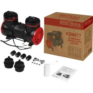 Безмаслен компресор KraftDele KD4077/ 1300W/230V Безмаслен компресор KraftDele KD4077/ 1300W/230V