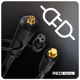Инверторен заваръчен апарат RED TECHNIC RTMSTF0113/ 180A Инверторен заваръчен апарат RED TECHNIC RTMSTF0113/ 180A