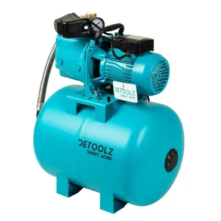 Хидрофорна помпа с цилиндричен съд Detoolz DZ-P122-G02/ 900W