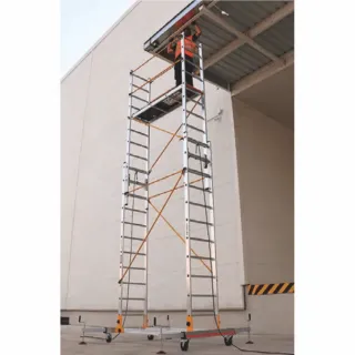 Професионално алуминиево скеле CONDOR TeleSM SM640/ 6.14м
