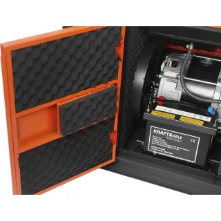 Дизелов генератор KraftDele KD3240/ 15.5kW/ 230V/400V/ 25 л