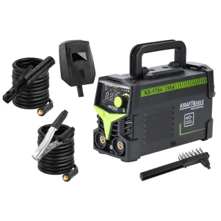 Инверторен заваръчен апарат KraftDele KD1784/ 330A Инверторен заваръчен апарат KraftDele KD1784/ 330A