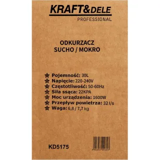 ПРОМО ПАКЕТ! Жираф за стени и тавани KraftDele KD3131 + Прахосмукачка за мокро/сухо почистване KD5175 ПРОМО ПАКЕТ! Жираф за стени и тавани KraftDele KD3131 + Прахосмукачка за мокро/сухо почистване KD5175