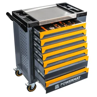 Количка с инструменти POWERMAT PM-SN-261M/ 261 части