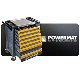 Количка с инструменти POWERMAT PM-SN-261M/ 261 части Количка с инструменти POWERMAT PM-SN-261M/ 261 части