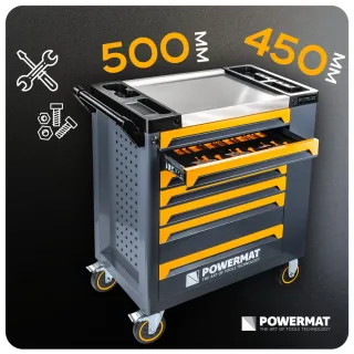 Количка с инструменти POWERMAT PM-SN-261M/ 261 части Количка с инструменти POWERMAT PM-SN-261M/ 261 части