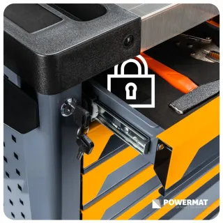 Количка с инструменти POWERMAT PM-SN-261M/ 261 части Количка с инструменти POWERMAT PM-SN-261M/ 261 части