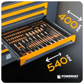 Количка с инструменти POWERMAT PM-SN-261M/ 261 части Количка с инструменти POWERMAT PM-SN-261M/ 261 части