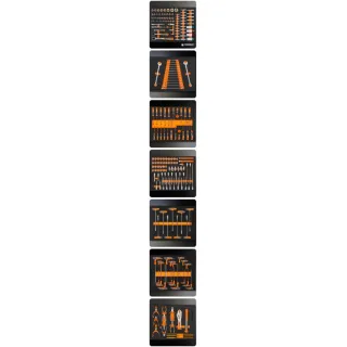 Количка с инструменти POWERMAT PM-SN-261M/ 261 части Количка с инструменти POWERMAT PM-SN-261M/ 261 части