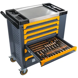 Количка с инструменти POWERMAT PM-SN-261M/ 261 части Количка с инструменти POWERMAT PM-SN-261M/ 261 части