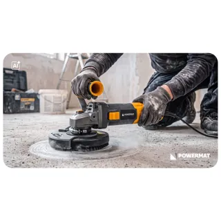 Шлайф машина за бетон Powermat PM-SDB-1400T/ 1400W/ 125 мм