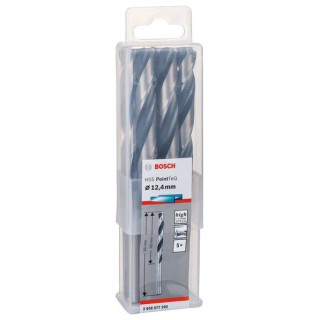 Свредло HSS за метал PoinTec 12.4 mm на Bosch комплект 5 бр.