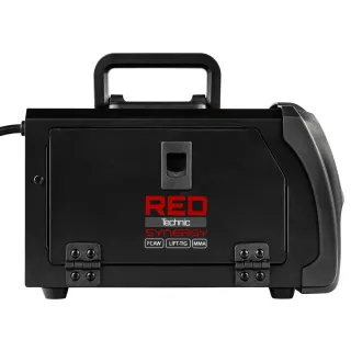 Инверторен заваръчен апарат RED TECHNIC RTMSTF0113/ 180A Инверторен заваръчен апарат RED TECHNIC RTMSTF0113/ 180A