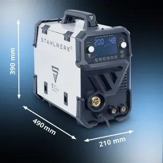 Инверторен заваръчен апарат STAHLWERK MIG MAG 200 ST Digital/ 200A Инверторен заваръчен апарат STAHLWERK MIG MAG 200 ST Digital/ 200A