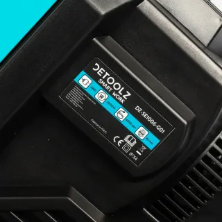 Електрическа дробилка за клони Detoolz DZ-SE1006-G01/ 2800W