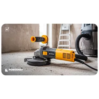 Шлайф машина за бетон Powermat PM-SDB-1400T/ 1400W/ 125 мм