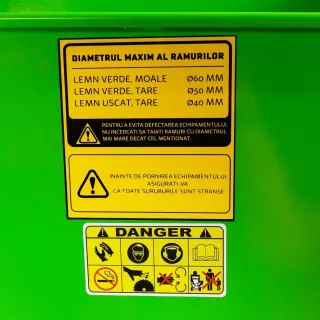 Бензинова дробилка MICUL FERMIER MF-MO1008-S001-G01/ 7 к.с.