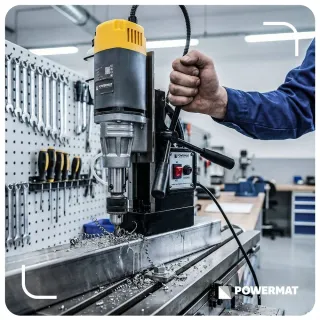 Магнитна бормашина Powermat PM-WM-1500M/ 1500W