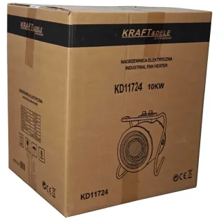 Трифазен елекрически калорифер KraftDele KD11724/ 10 kW