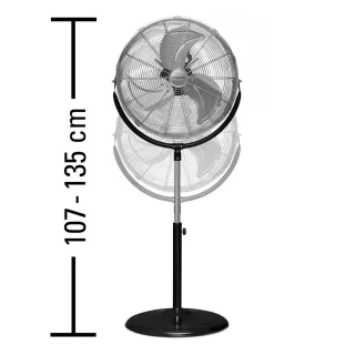 Вентилатор със стойка Trotec TVM 18 S/ 50W Вентилатор със стойка Trotec TVM 18 S/ 50W