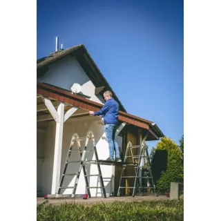 Многофункционална система скеле-стълба KRAUSE 3 в 1 CORDA 916273/ 4.85 м