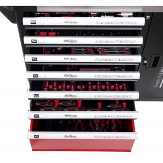 Количка с инструменти KraftDele KD1068/ 299 бр.