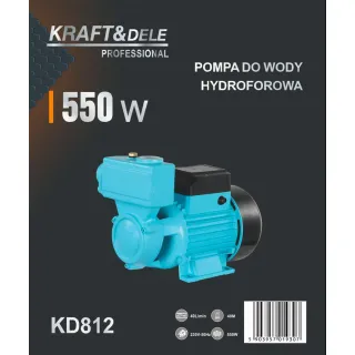 Хидрофорна водна помпа KraftDele KD812/ 550W Хидрофорна водна помпа KraftDele KD812/ 550W