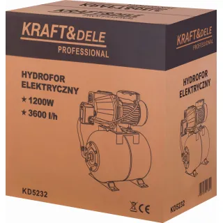 Хидрофор KraftDele KD5232/ 1200W/ 50 л