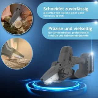Акумулаторен мини верижен трион с аксесоари STAHLWERK MAK-20 ST/ 20V/ 2Ah Акумулаторен мини верижен трион с аксесоари STAHLWERK MAK-20 ST/ 20V/ 2Ah