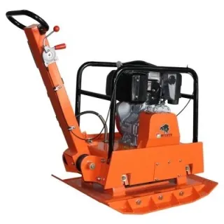 Реверсивна виброплоча BISONTE PCR255H/ 13 к.с.