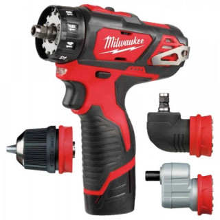 Акумулаторен винтоверт Milwaukee M12BDDXKIT-202C